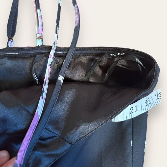 City Chic Maxi Blush Rose Dress NWT SZ 18 - Picture 3 of 15